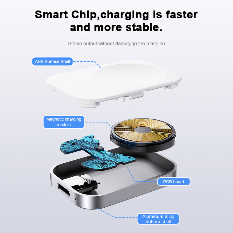Portable wireless charger for Apple Watch