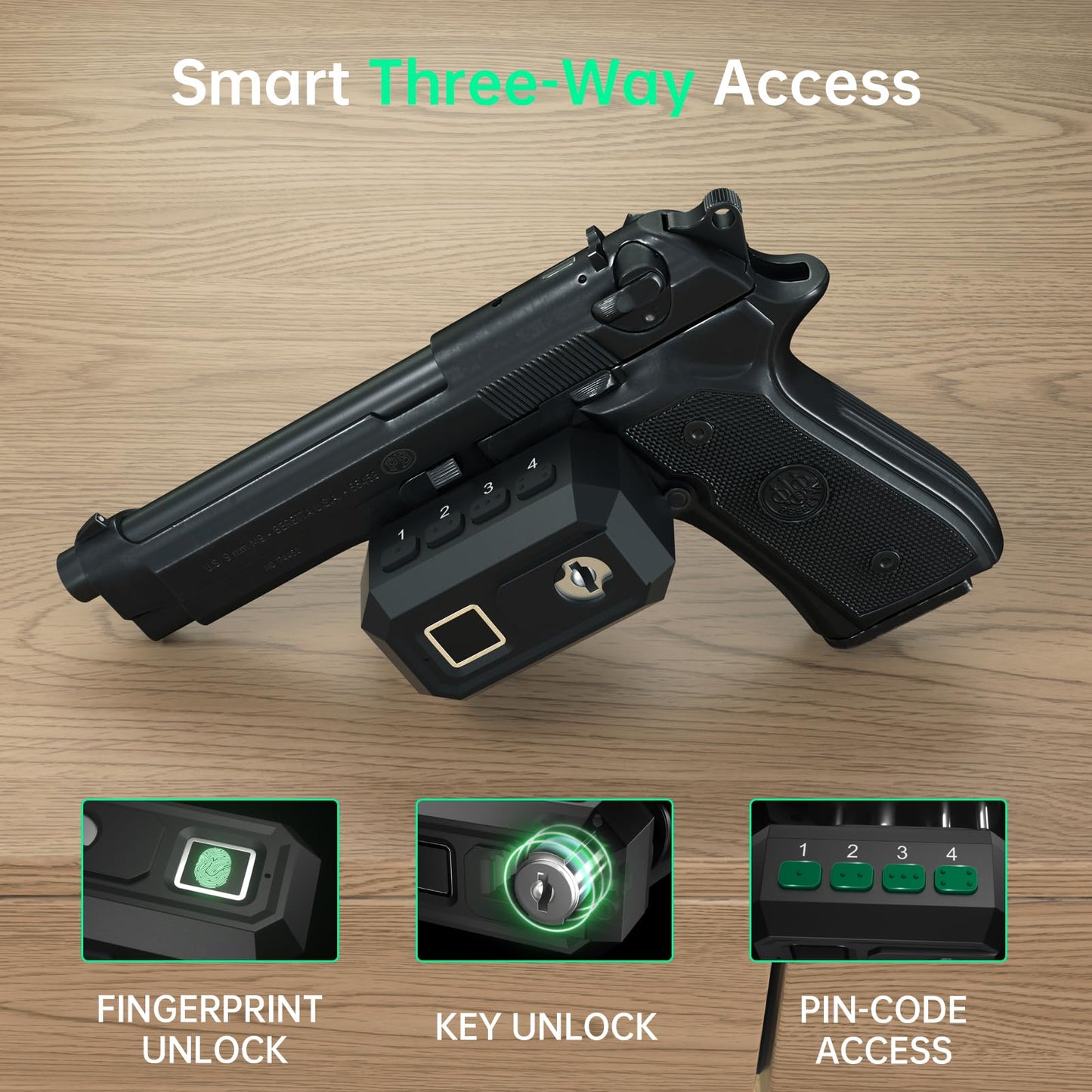 Biometric Gun safe lock