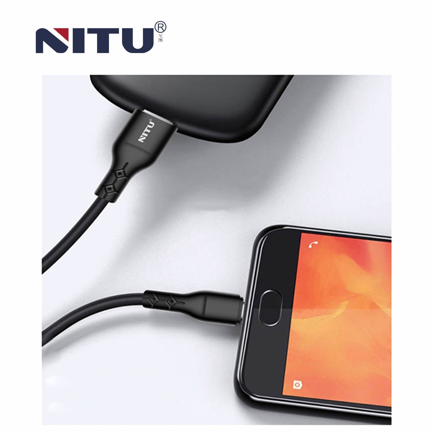 USB To Micro USB Data Cable Fast Charging 1.2 Meter