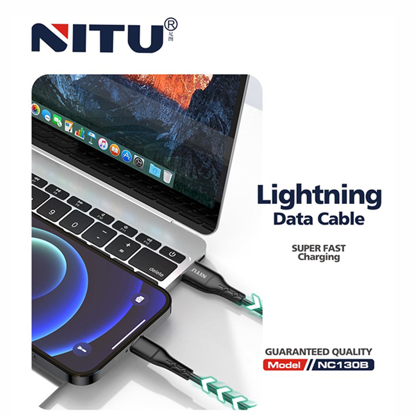 USB To Lightning Data Cable 1.2meter