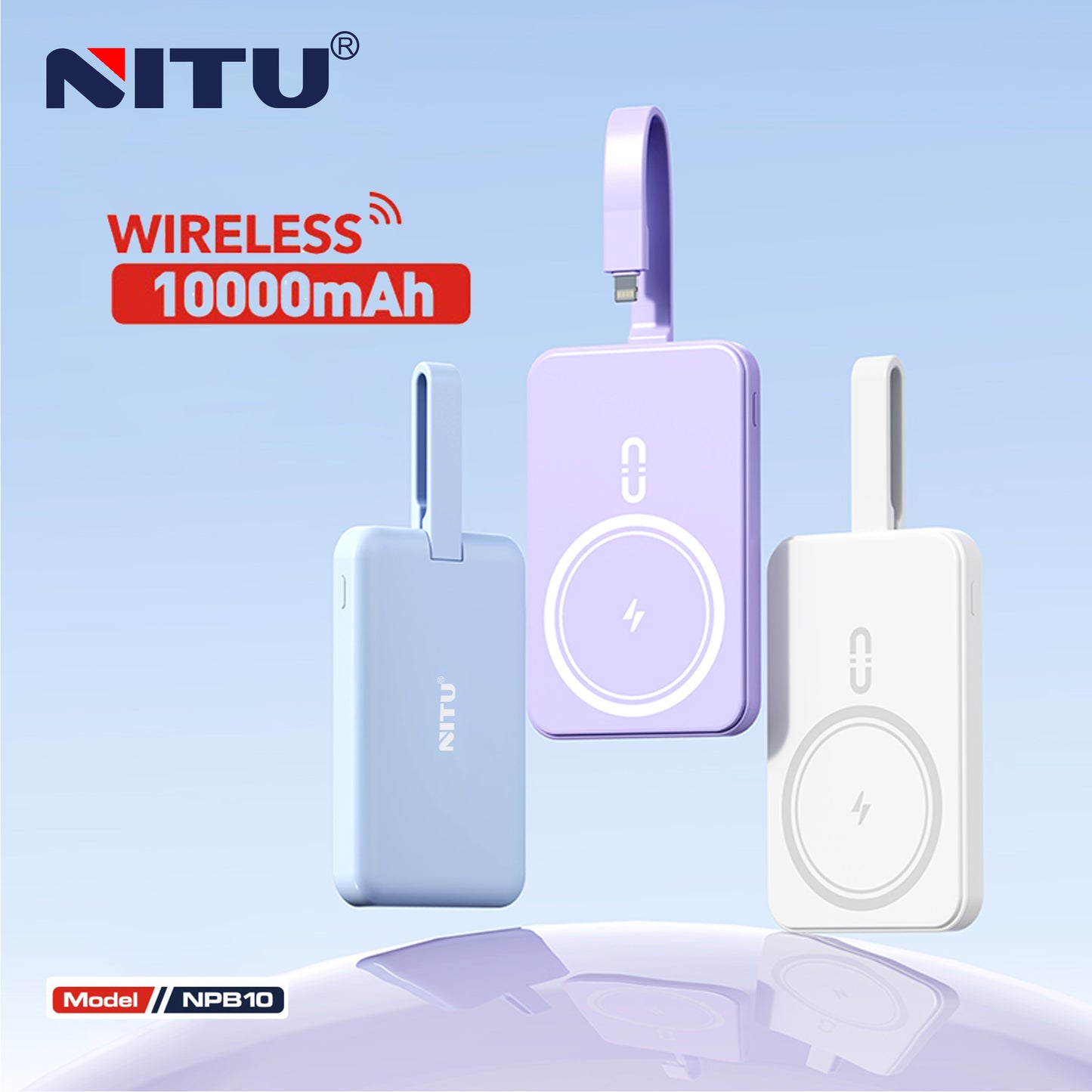 10000mAh fast charging power bank