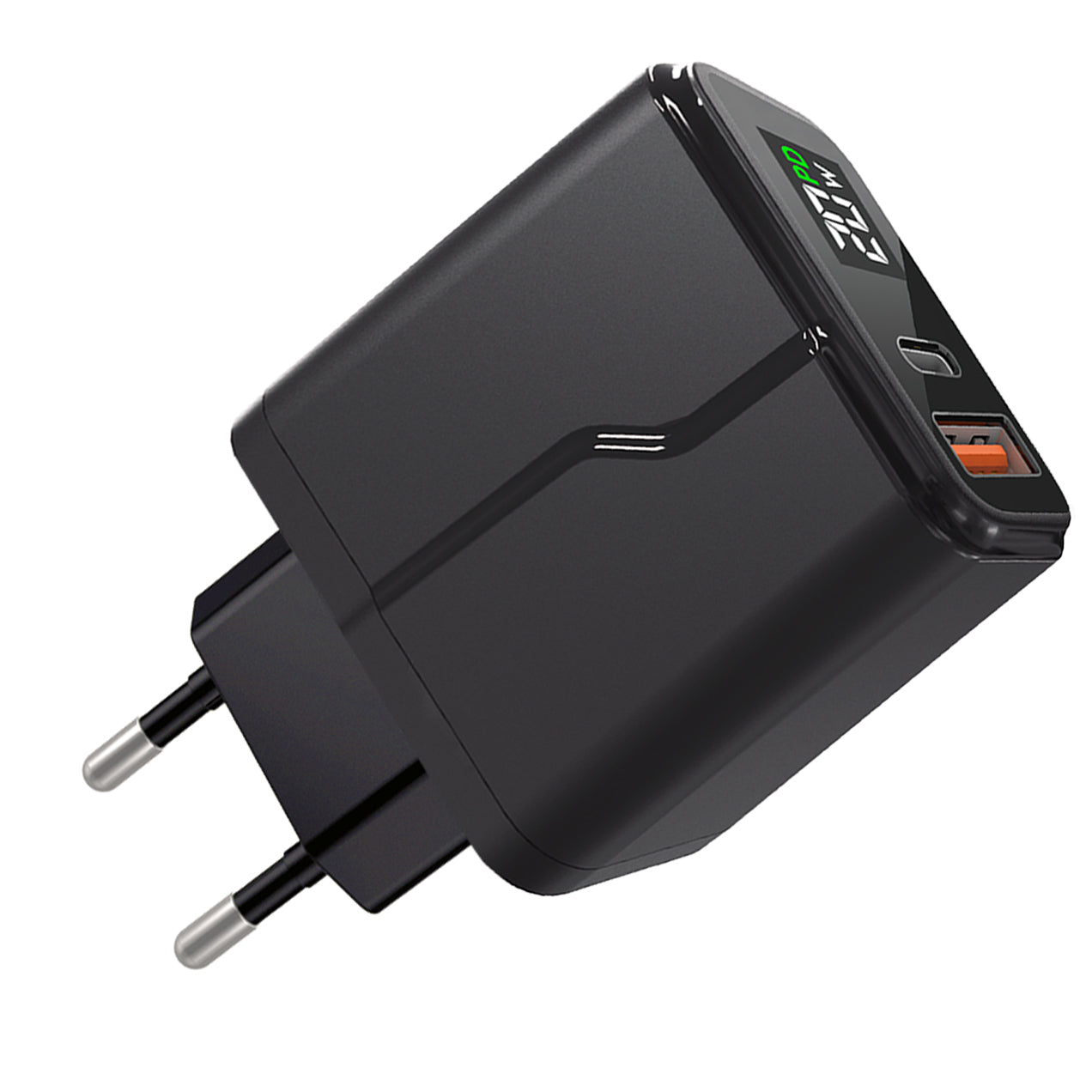 Charger Adapter EU/UK/US Plug PD+QC3.0,With/without cable,Digital display