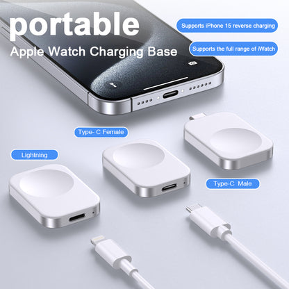 Portable wireless charger for Apple Watch