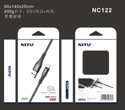 USB To USB C Type C Cable Fast Charging Braided