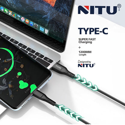 USB To Type C Data Cable 1.2meter