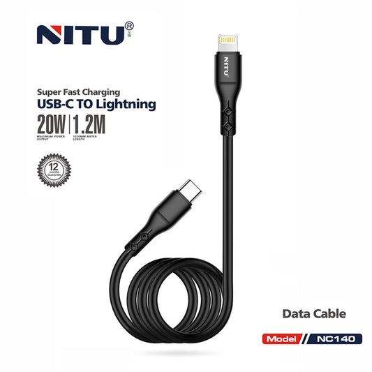 Type C To Lightning PD Cable 1.2meter 20W