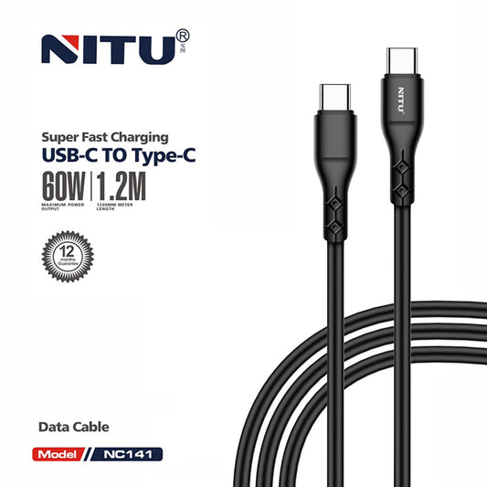 USB C To USB C 60W Fast Charging Cable