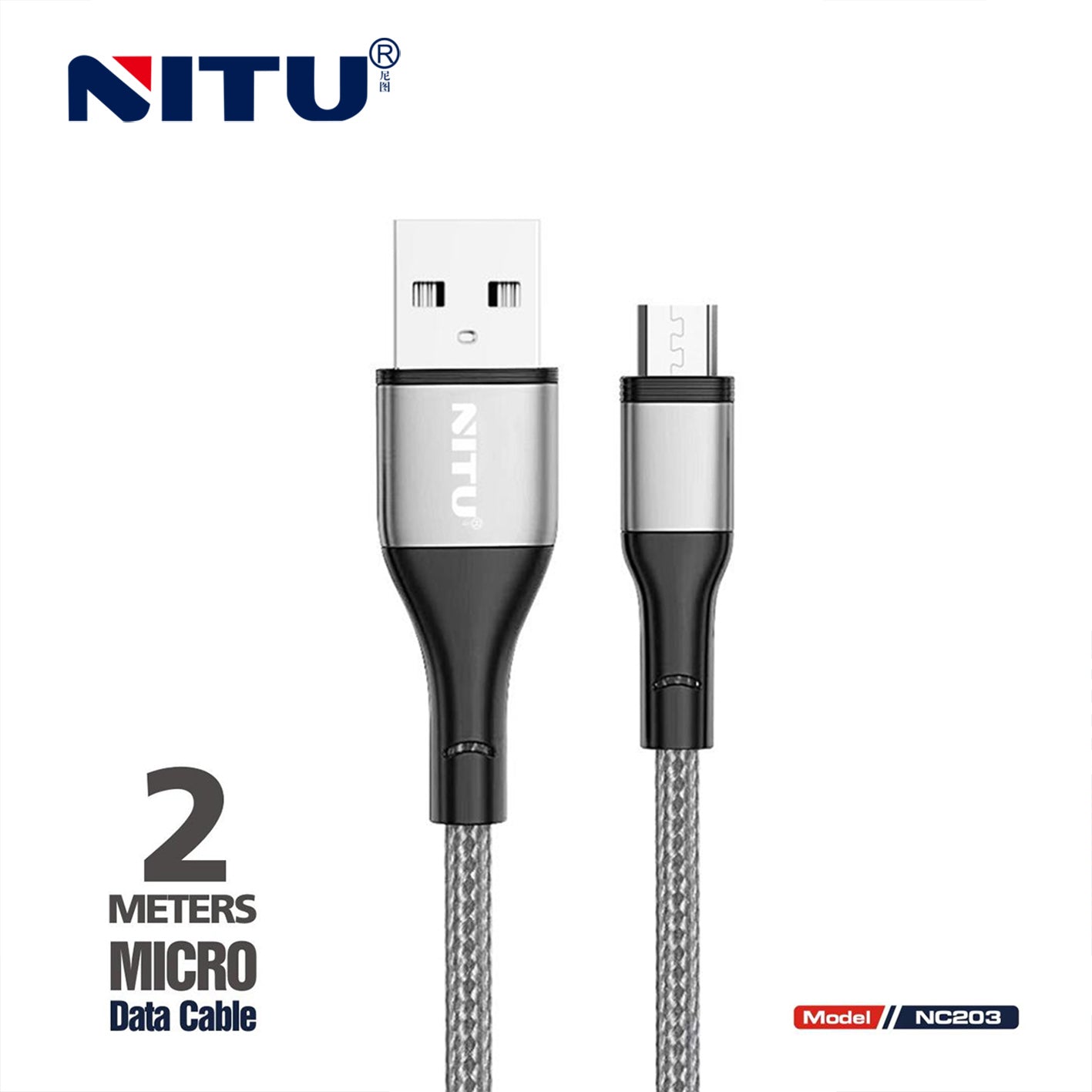 USB To Micro USB data cable 2meter