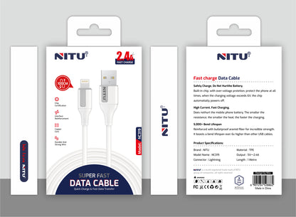 USB To Lightning Data Cable 1m