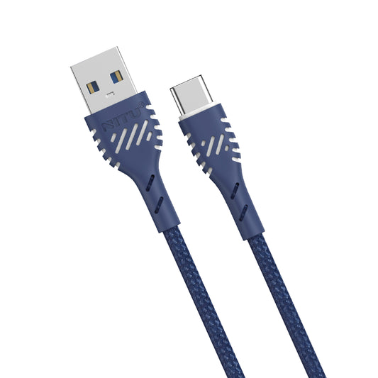 USB To Type C Braided Data Cable 1meter