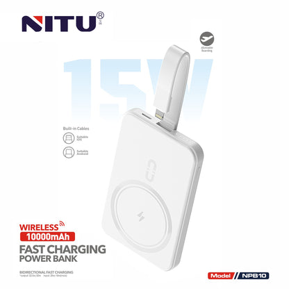 10000mAh fast charging power bank