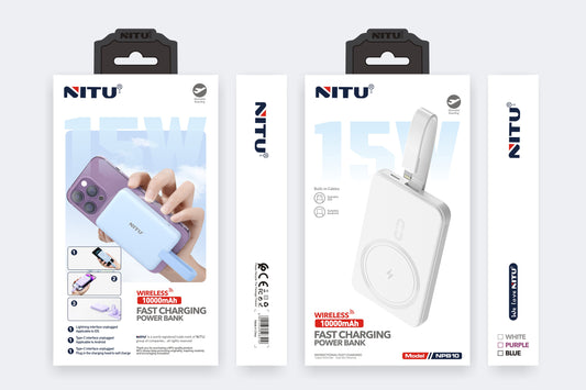 10000mAh fast charging power bank