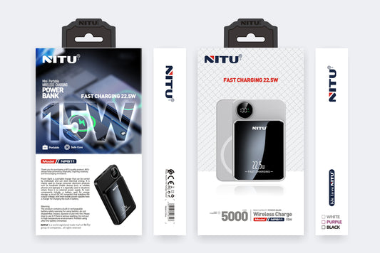 power bank, Wireless charge ,fast charging 22.5W,5000mAh