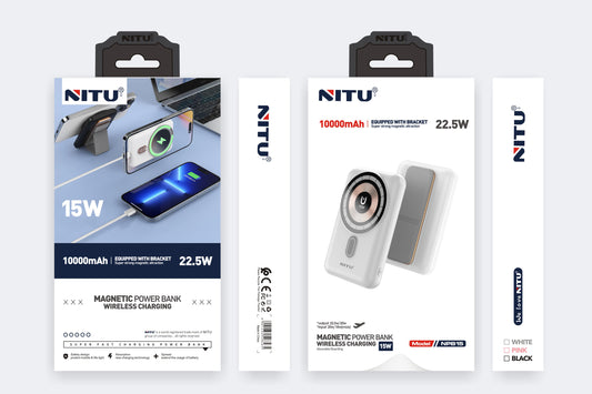 Power bank, 22.5W, 10000mAh, with bracket,magnetic
