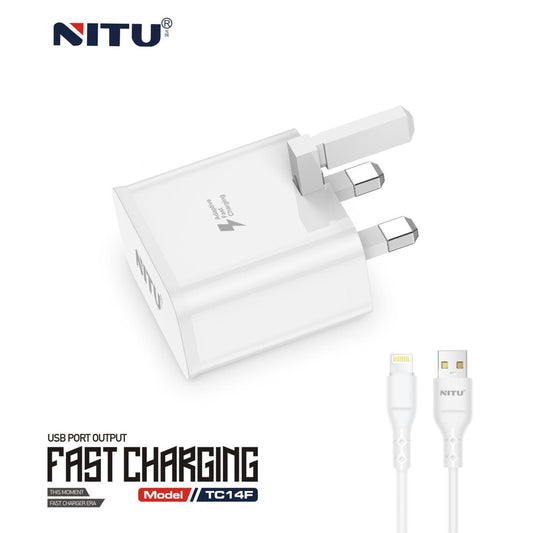 Wall charger With Cable UK Plug
