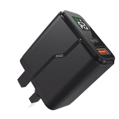 Charger Adapter EU/UK/US Plug PD+QC3.0,With/without cable,Digital display