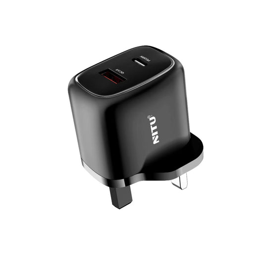 Wall charger EU Plug PD20W+ QC3.0 Fast Charging